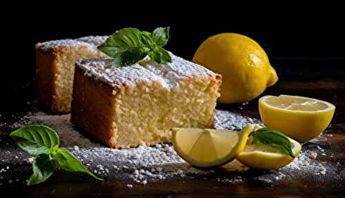 La Recette du Gâteau au Citron Moelleux et Facile