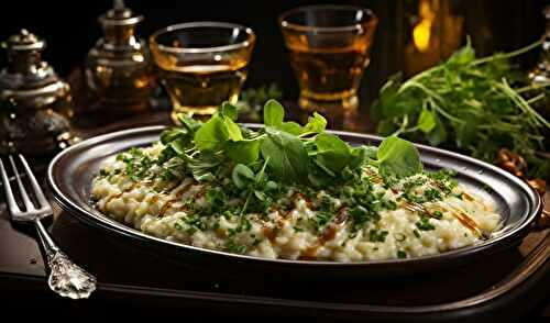 Risotto à la Roquette: Le Secret pour un Dîner Italien Parfait à la Maison