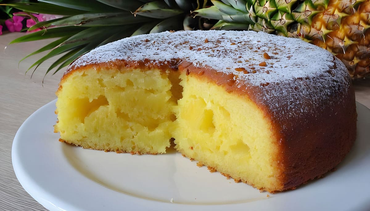 Gâteau Antillais à l'Ananas : Un Dessert Tropical Facile