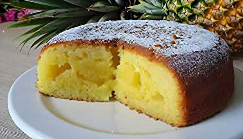 Gâteau Antillais à l'Ananas : Un Dessert Tropical Facile