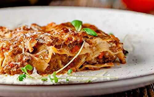 Lasagnes aux légumes : Plat Classique italien revu et enrichi