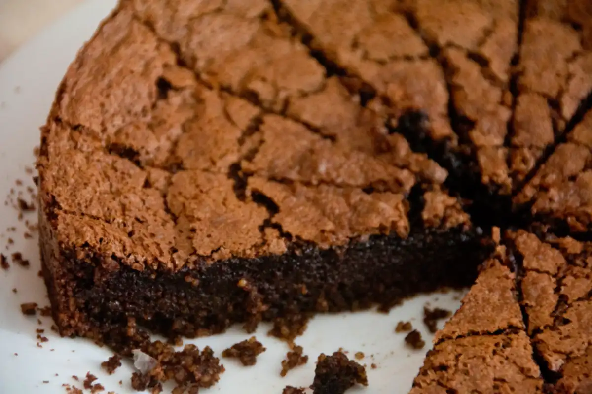 Moelleux au reste du Chocolat de Pâques à la Touche d'Orange et Amande