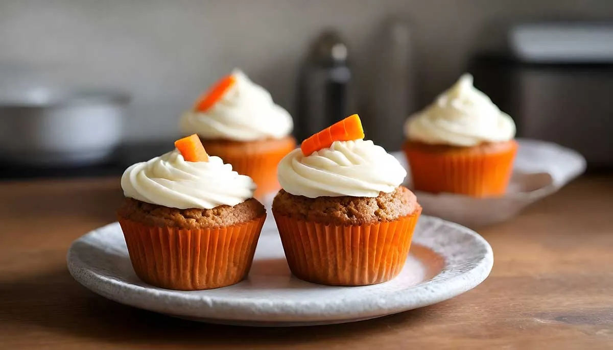 Régalez-vous sans remords avec des Cupcakes aux Carottes "version légère"