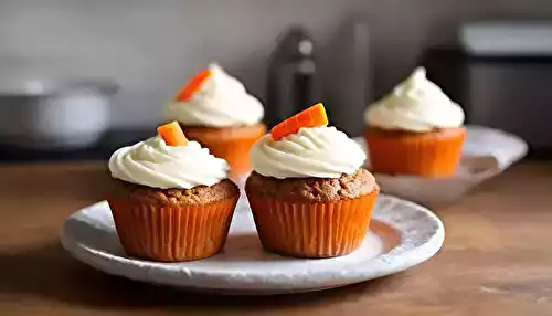 Régalez-vous sans remords avec des Cupcakes aux Carottes "version légère"