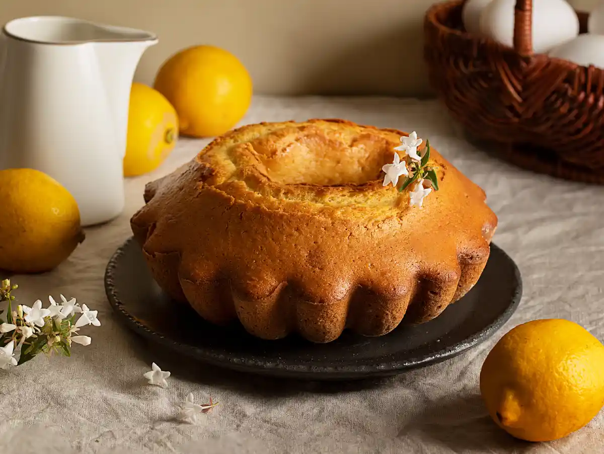 Gâteau au citron et amandes