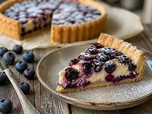 Tarte aux myrtilles