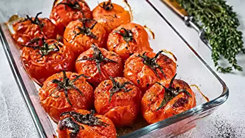 Tomates provençales au four