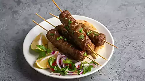 Brochettes de kefta