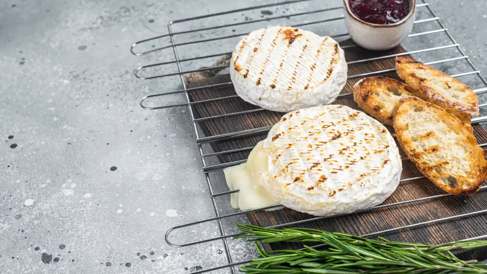 Camembert au barbecue