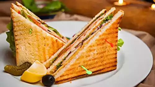 Croque-monsieur au four