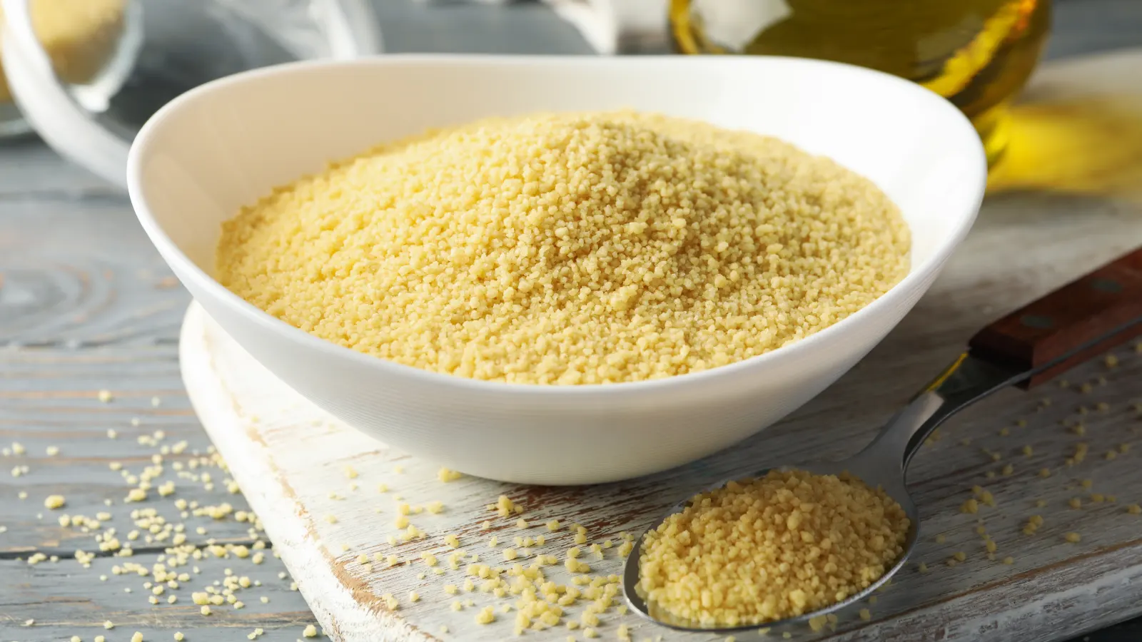 Cuisson de la semoule de couscous