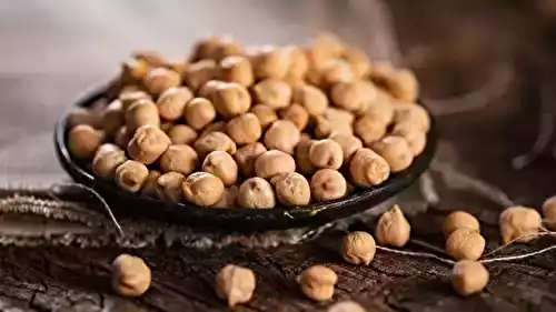 Cuisson des pois chiches secs