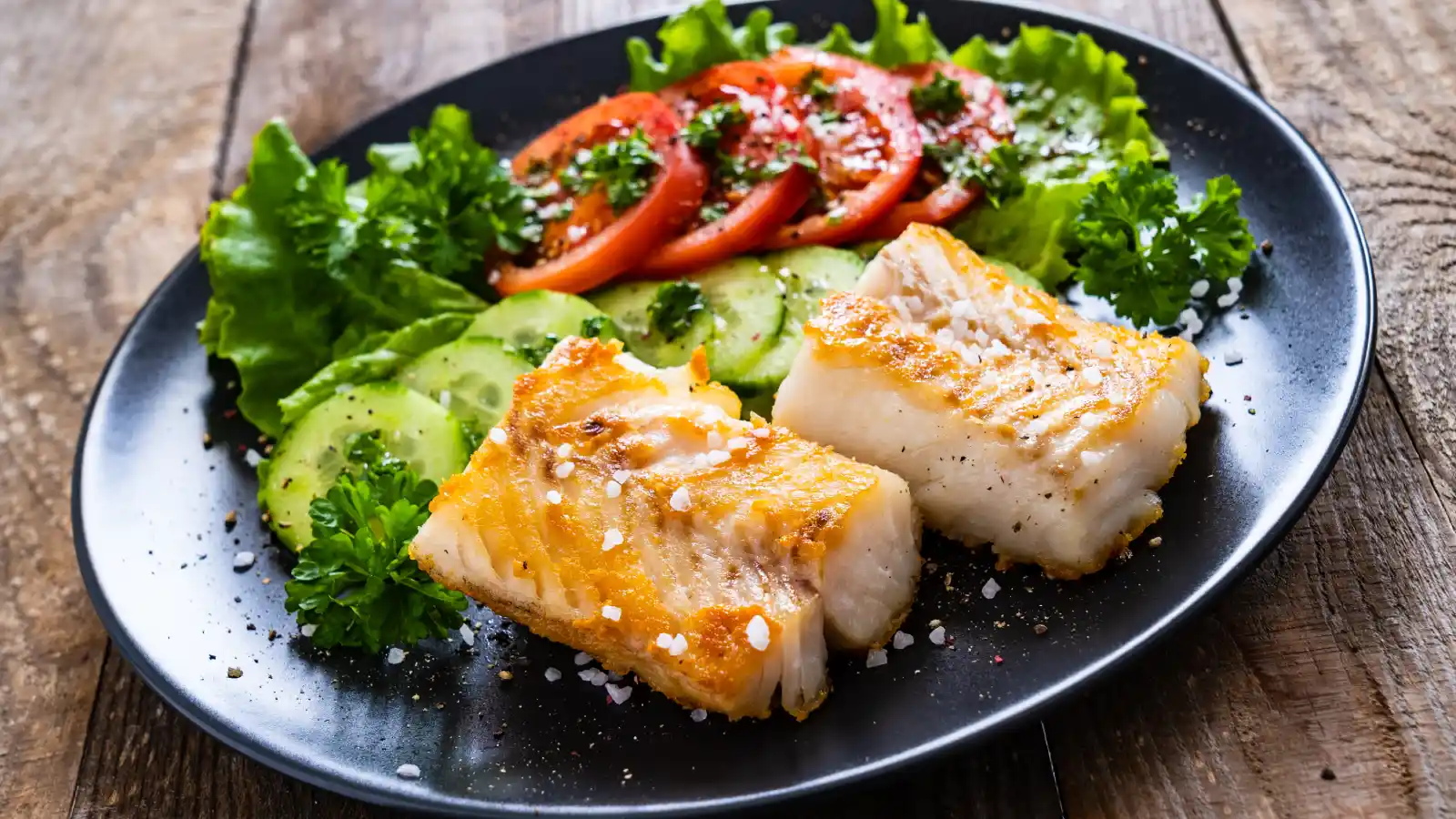 Filet de lieu noir poêlé au beurre citronné