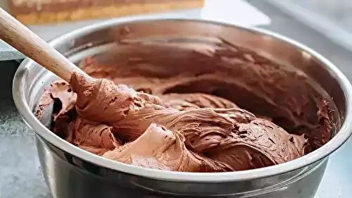 Ganache montée au chocolat noir