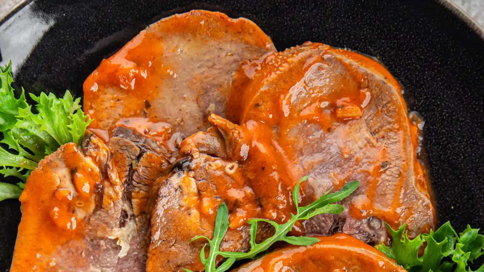 Langue de bœuf sauce madère