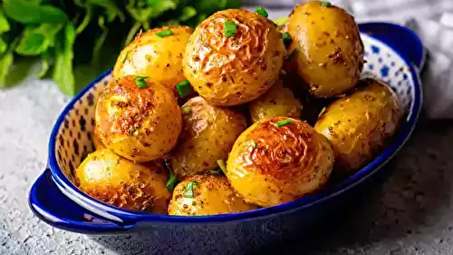 Pommes de terre grenaille au four