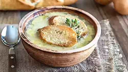 Soupe à l'oignon de grand-mère