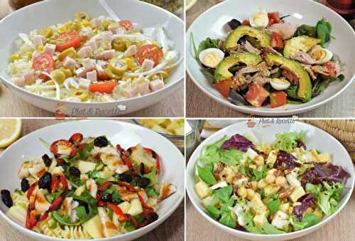 4 Salades Légères et Minceur