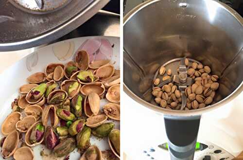 Astuce pour éplucher les pistaches facilement avec Thermomix