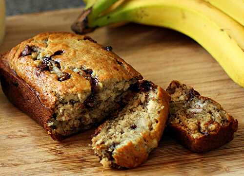 Banana Bread au Chocolat