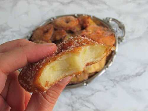 Beignets aux Pommes Légers et Rapide