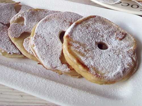 Beignets aux pommes légers