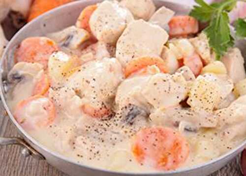 Blanquette de Poulet Légère