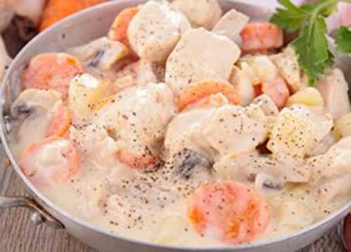 Blanquette de Poulet Légère