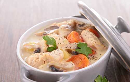 Blanquette de veau à l'ancienne au Thermomix