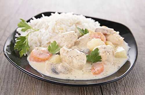 Blanquette de veau légère