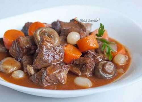 Boeuf Bourguignon Léger et Facile