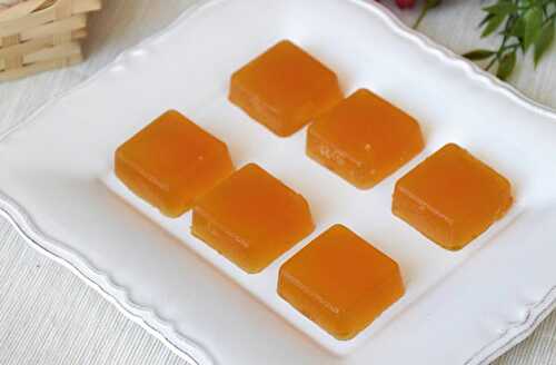 Bonbons gélifiés à l'orange au Thermomix