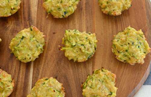 Bouchées de Courgettes et Fromages Légères