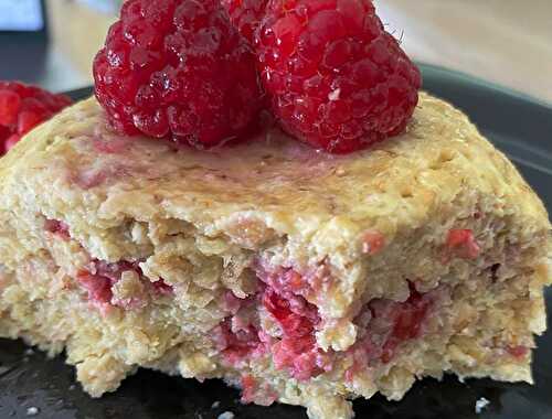 Bowl-Cake au Petit-Suisse et Framboise