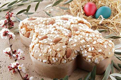 Brioche Colomba de Pâques avec Thermomix