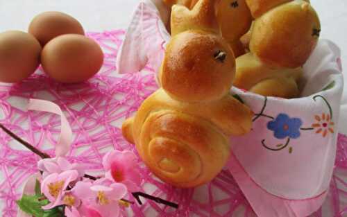 Brioche lapin de Pâques au Thermomix