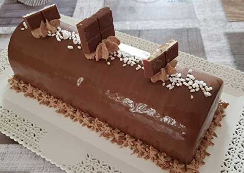 Bûche Kinder au Thermomix