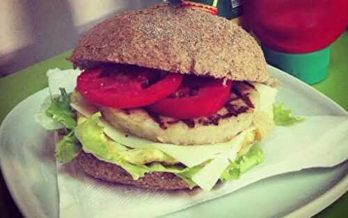 Burger léger au poulet