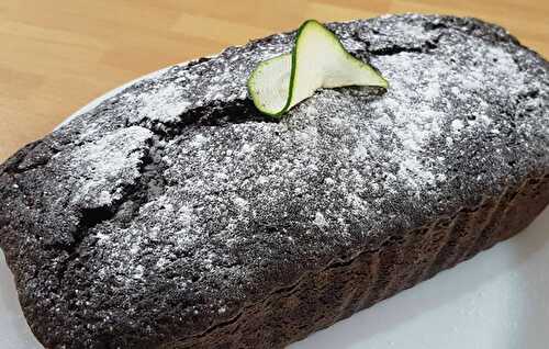 Cake au chocolat et courgettes