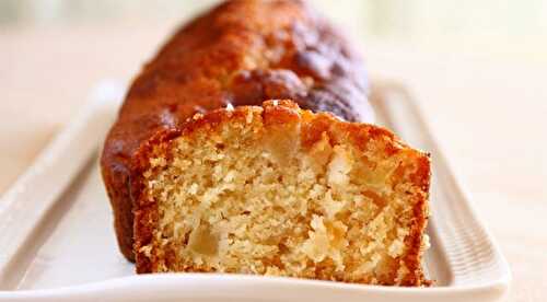 Cake aux pommes et gingembre