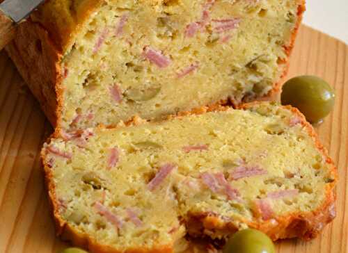 Cake Léger au Jambon et Olives
