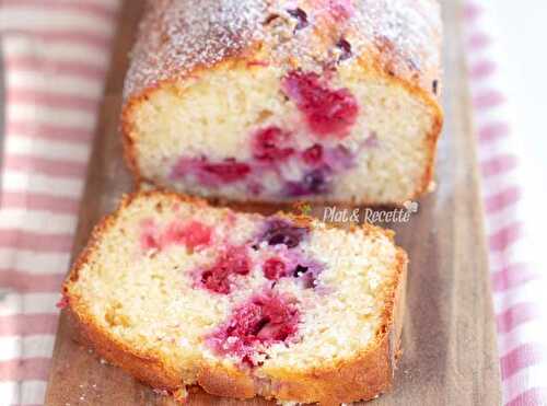 Cake Léger aux Fruits Rouges