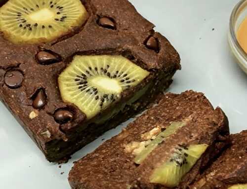 Cake Léger aux Kiwis et Chocolat