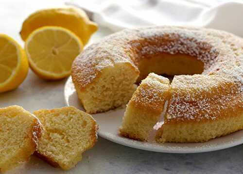 Cake Moelleux au Citron au Thermomix