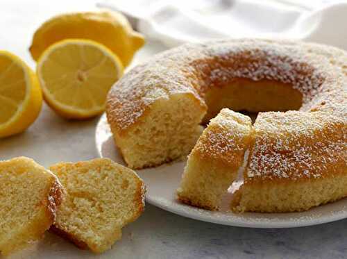 Cake Moelleux au Citron