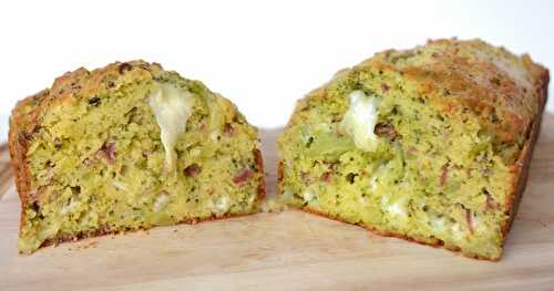 Cake salé au brocoli, jamon et mozzarella avec Thermomix - Plat et Recette