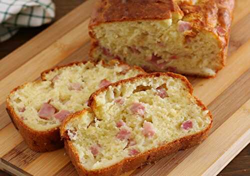 Cake Salé au Jambon et Boursin au Thermomix