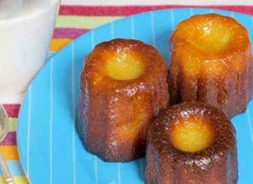 Cannelés au Citron légers