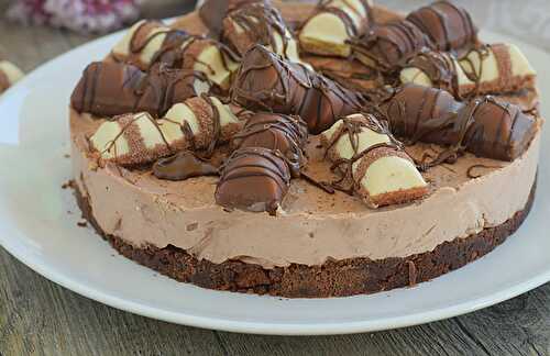 Cheesecake Kinder Bueno au Thermomix - Plat et Recette