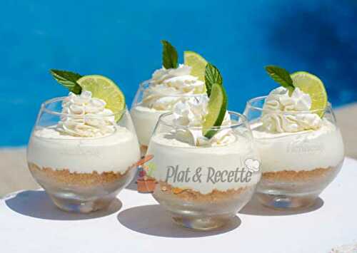 Cheesecake Mojito en Verrines